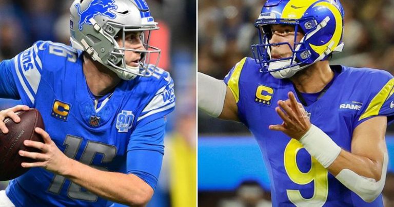 Lions Face Rams in Wild Card Battle